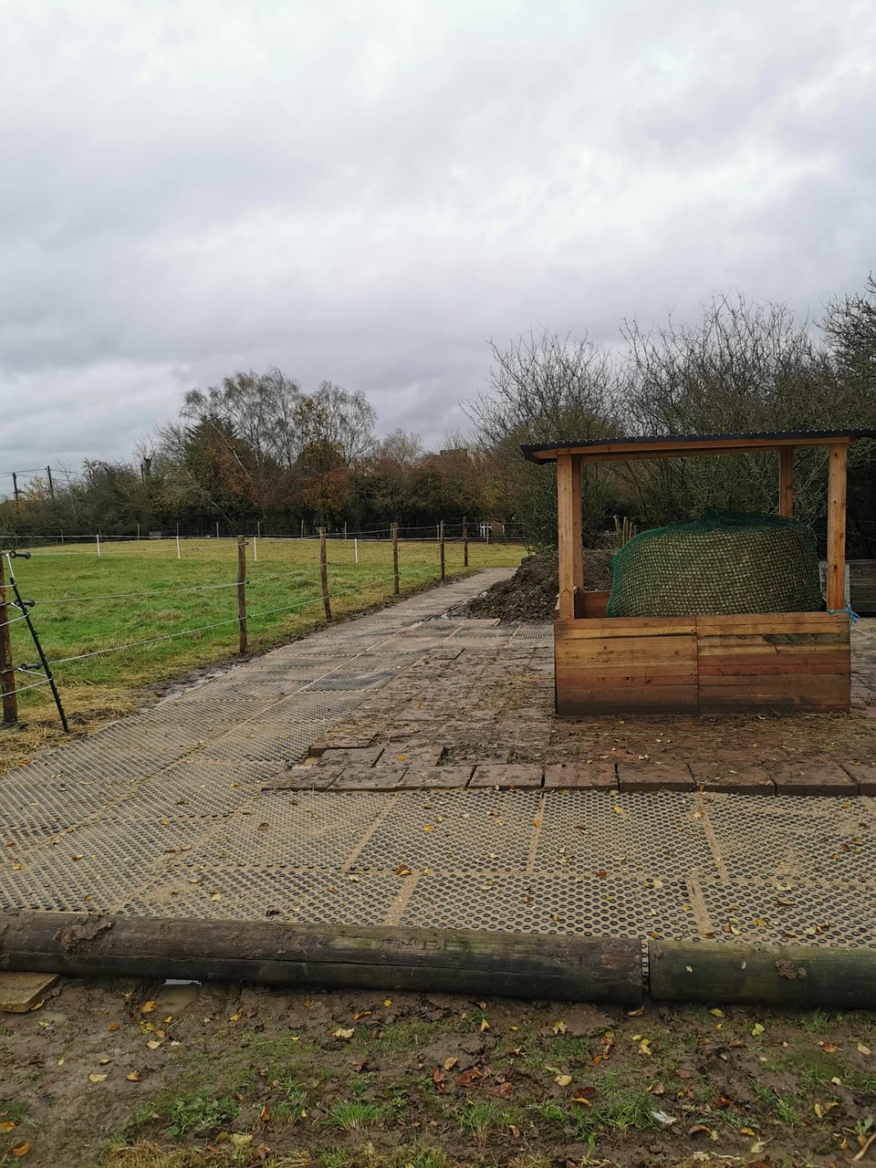 Valley View, UK: Top Clean oko hranilišta i na pristupnoj stazi, Jelka